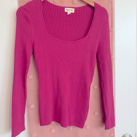 Light weight cable knit in rose - Picture 1 of 1